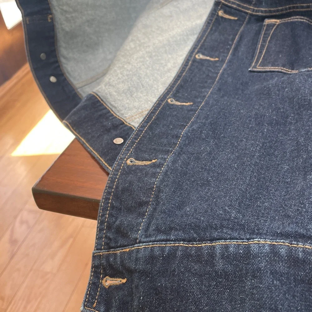 Banana Republic Men's Navy Denim Jacket